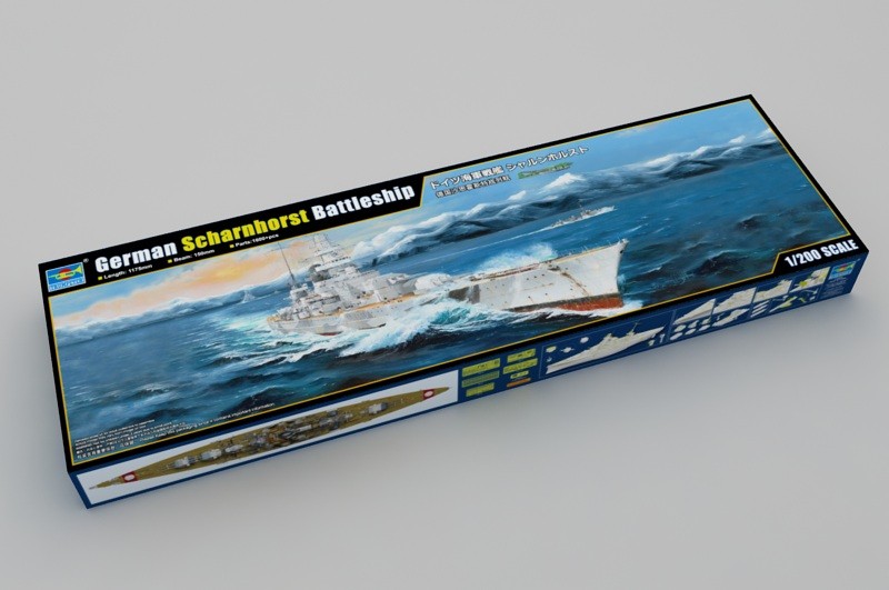 Trumpeter 03715 German Kriegsmarine Scharnhorst Battleship
