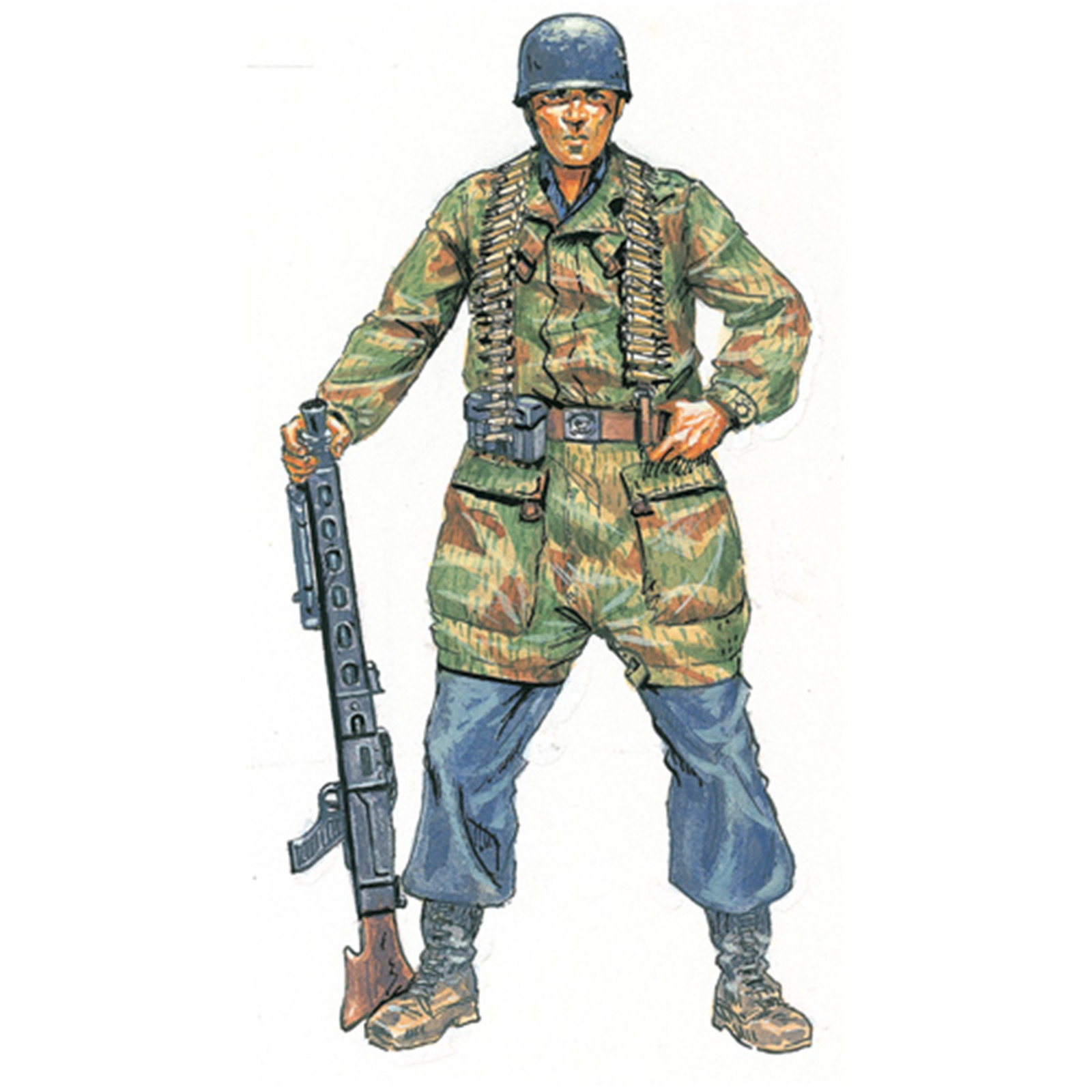 Italeri 6045 German Paratroopers WWII / 'GRÜNE TEUFEL'