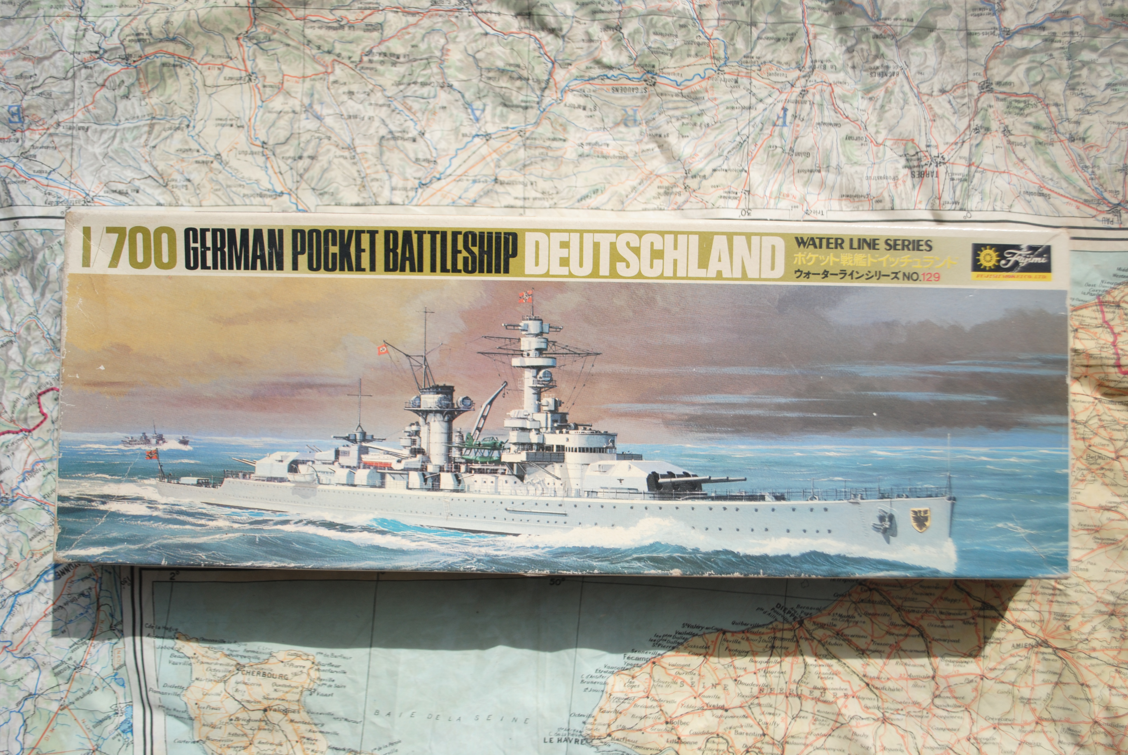 Fujimi WL.B129 German Pocket Battleship Deutschland