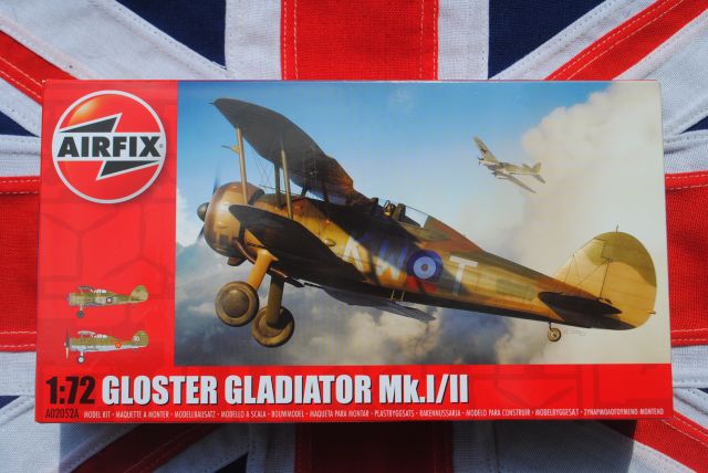 II 1:72 Airfix 02052A A02052A Gloster Gladiator Mk I 