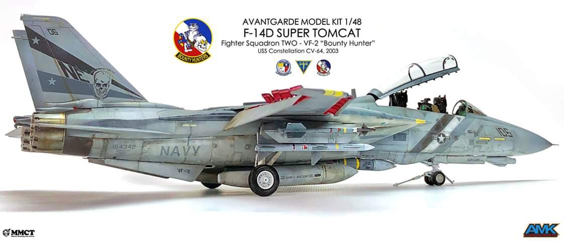 AMK 88007 F-14D SUPER TOMCAT