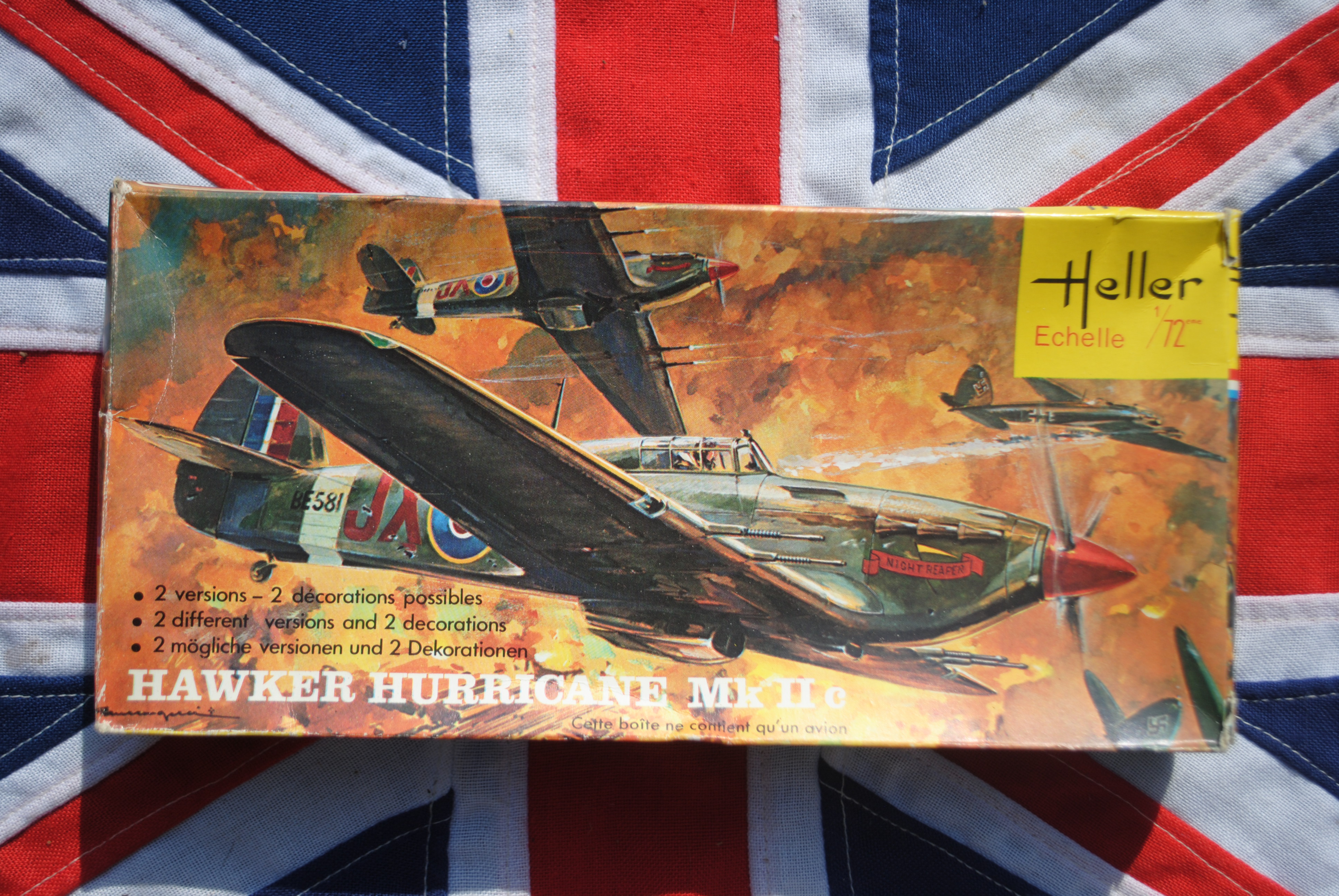 Heller 152 Hawker Hurricane Mk.IIc