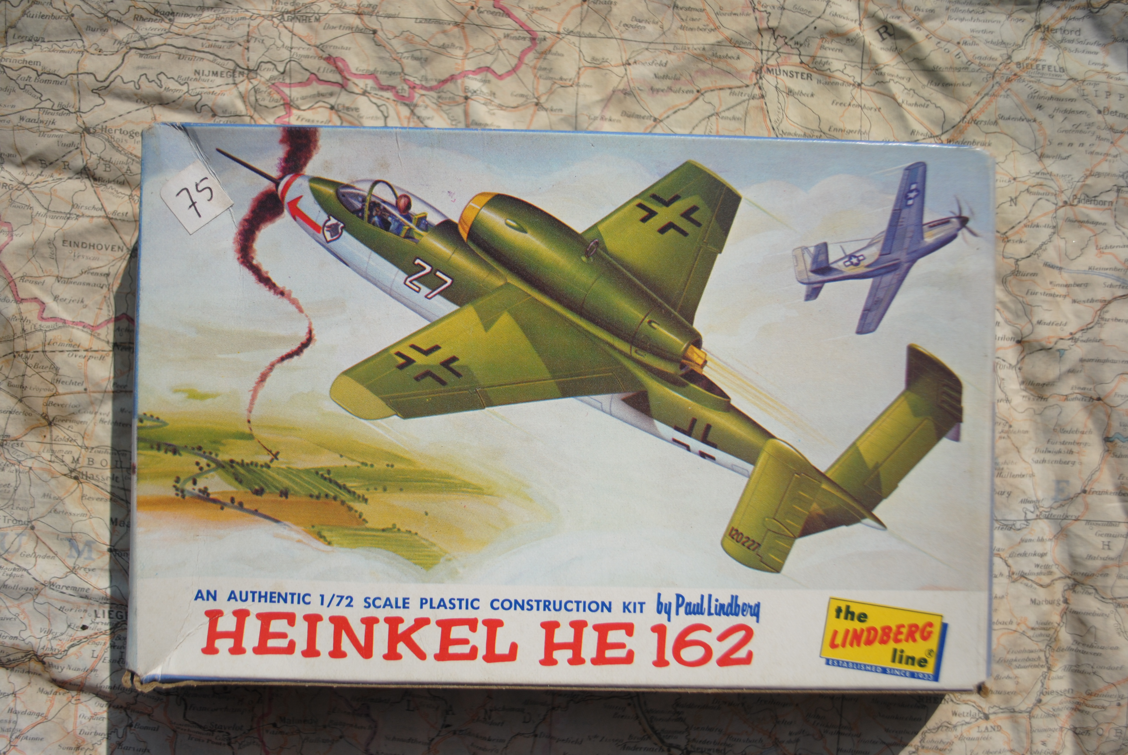 Lindberg 432 Heinkel He 162