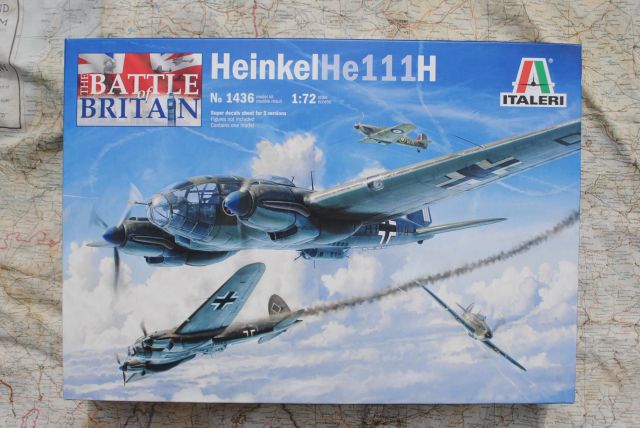 Italeri 1436 Heinkel He111H 'Battle of Britain'