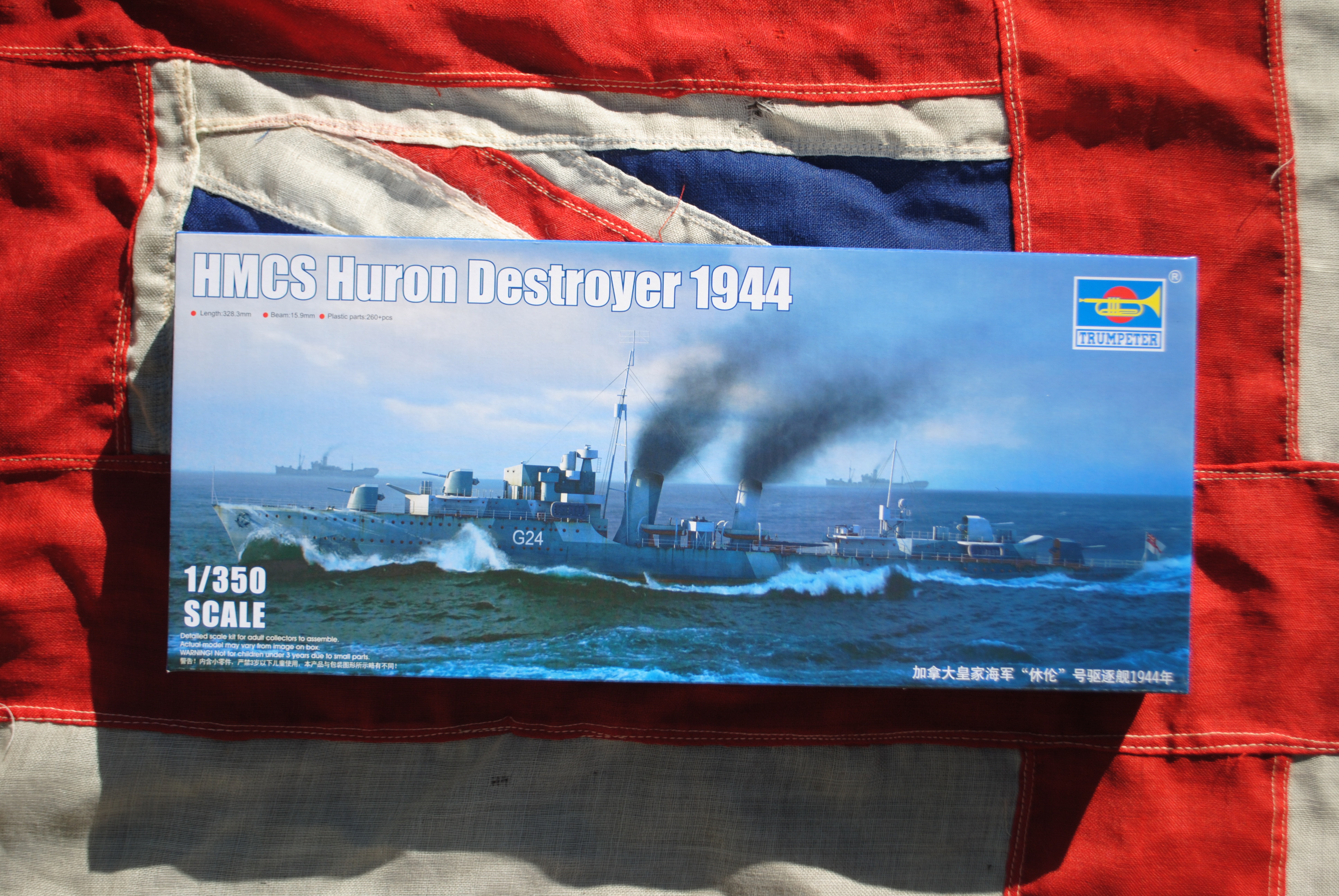 Trumpeter 05333 HMCS Huron Destroyer 1944