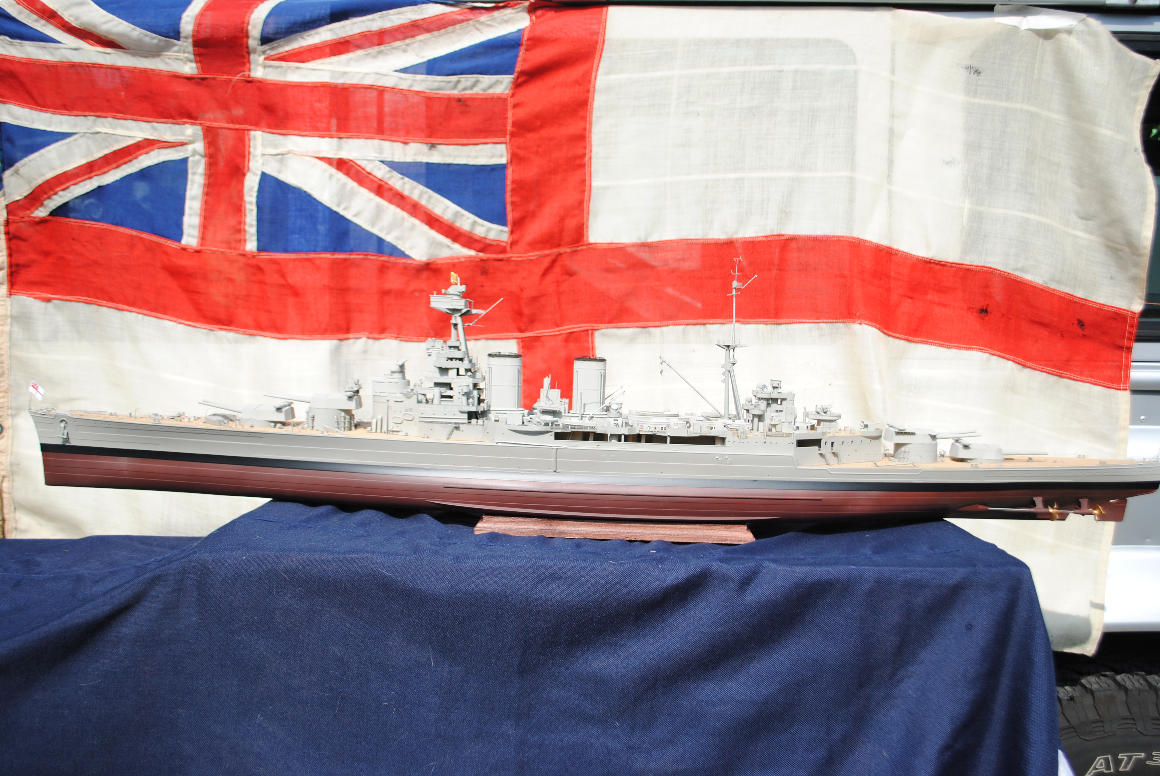 Trumpeter 03710 HMS HOOD 'construit pour l'affichage'