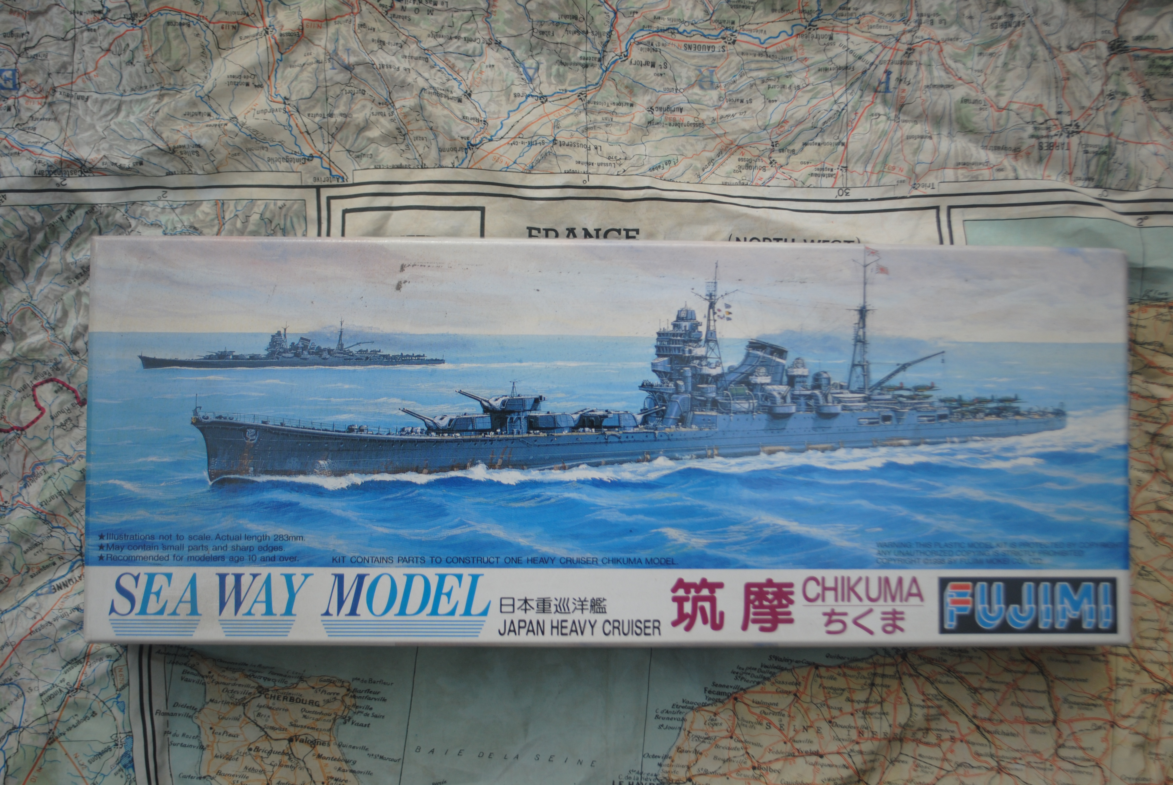 Fujimi 41008 IJN Heavy Cruiser Chikuma