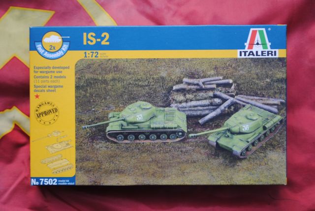 Italeri 7502 IS-2 Stalin Russische Tank