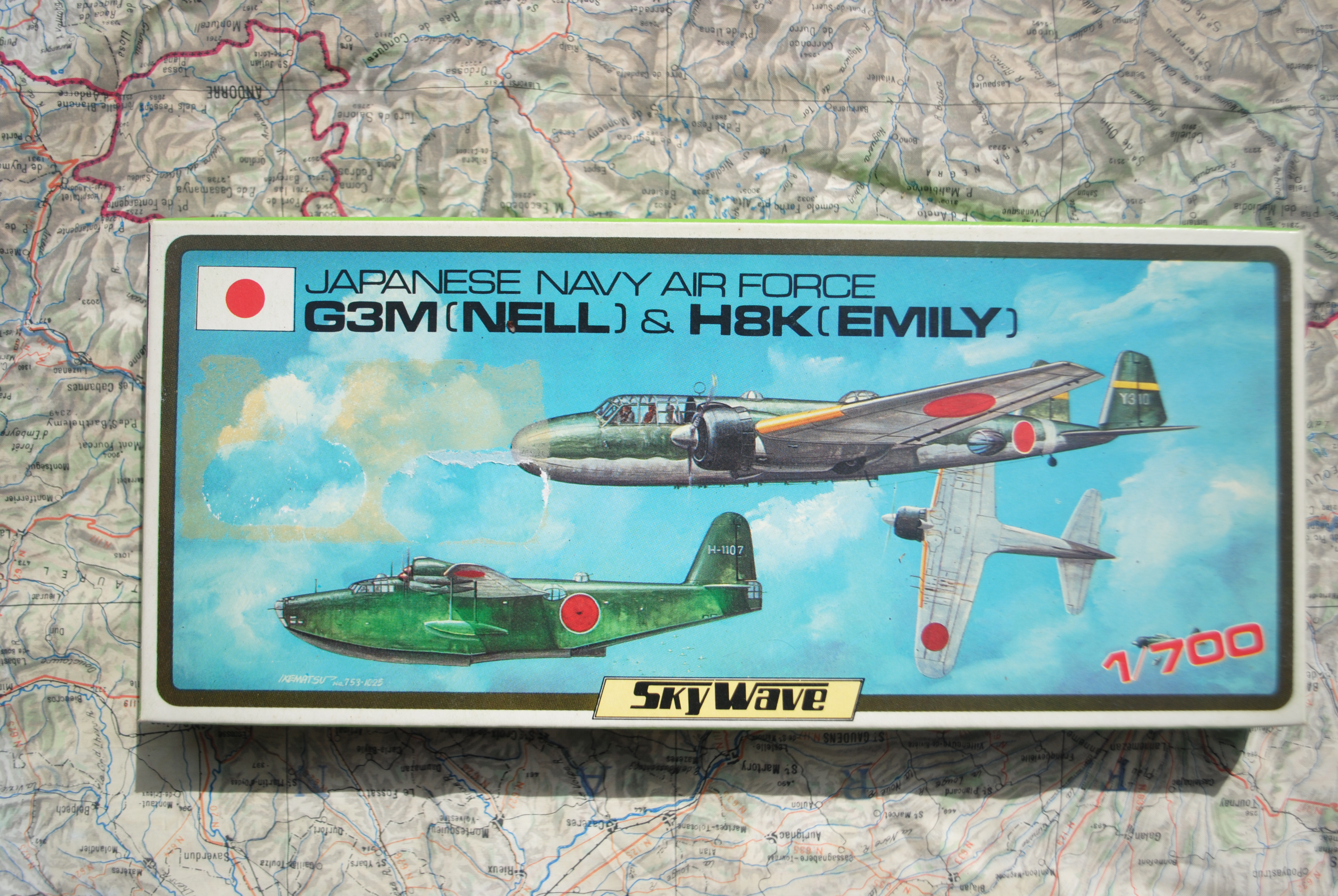 Sky Wave 11 / SW-250 Japanese Navy Air Force G3M 'Nell & H8K 'Emily'
