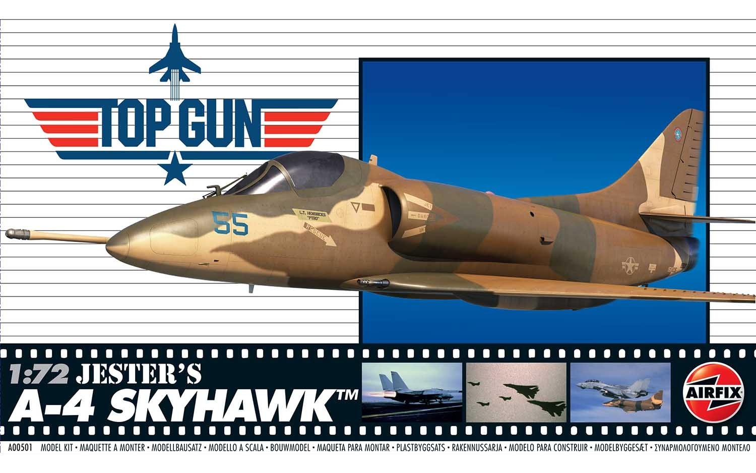 Airfix A00501 Jester's A-4 SKYHAWK 'TOP GUN Maverick'
