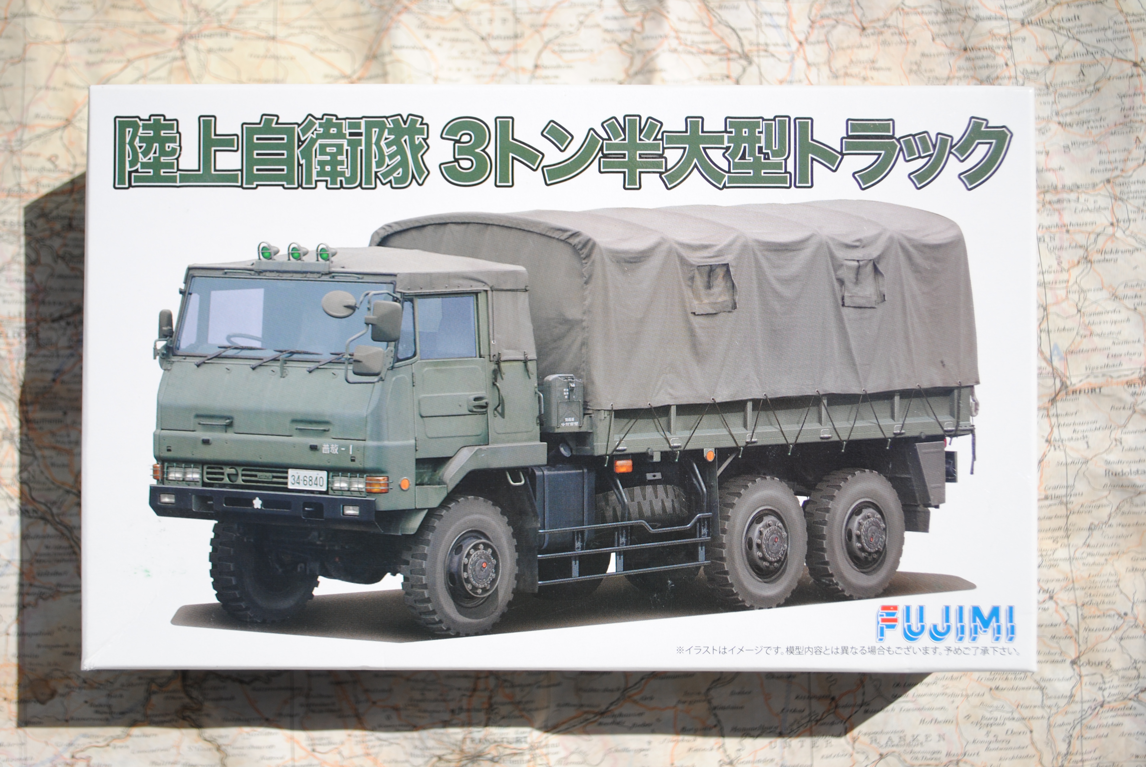 Fujimi 722894 JGSDF 3 1/2t Heavy-Duty Truck