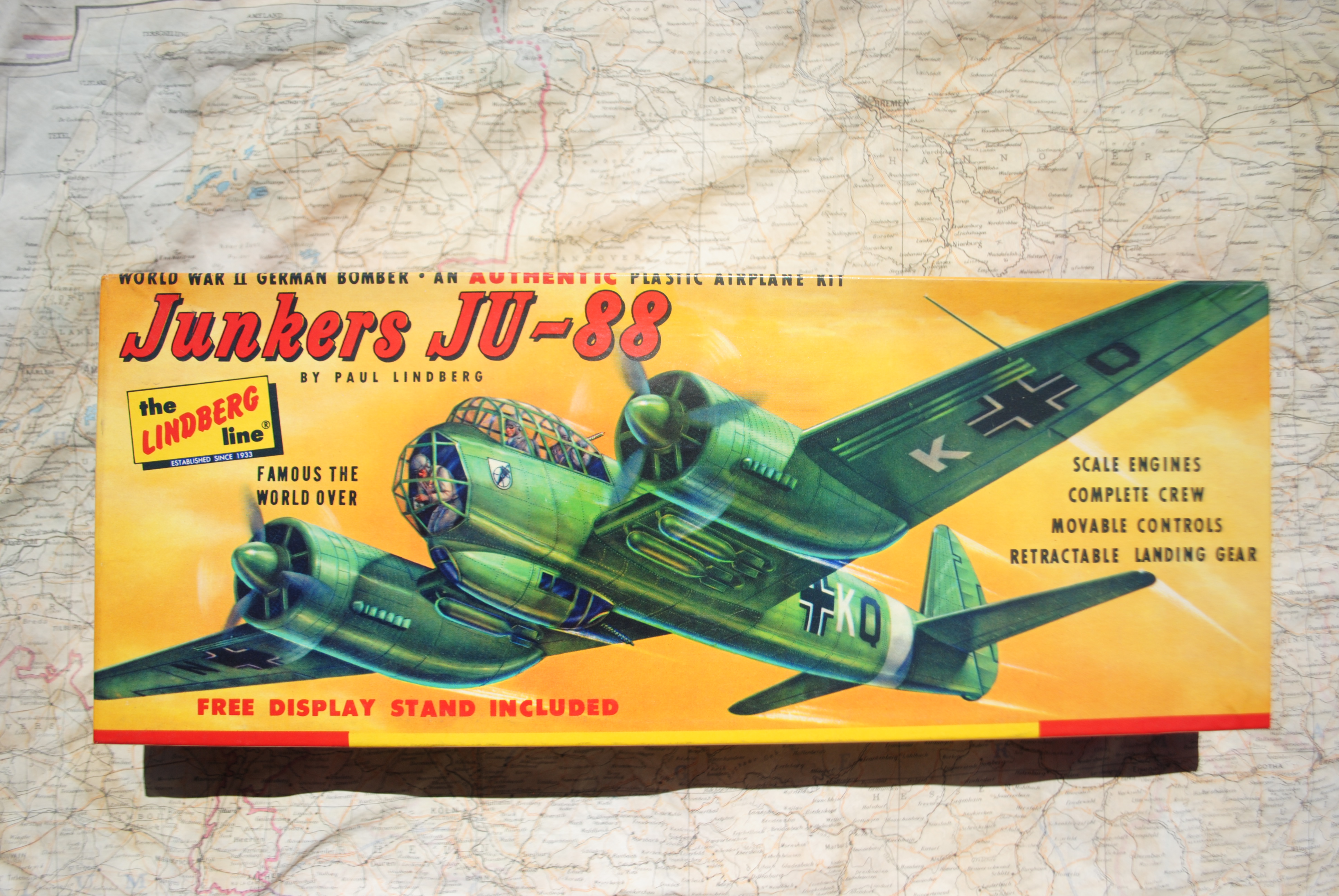 Lindberg 545:100 Junkers JU-88 