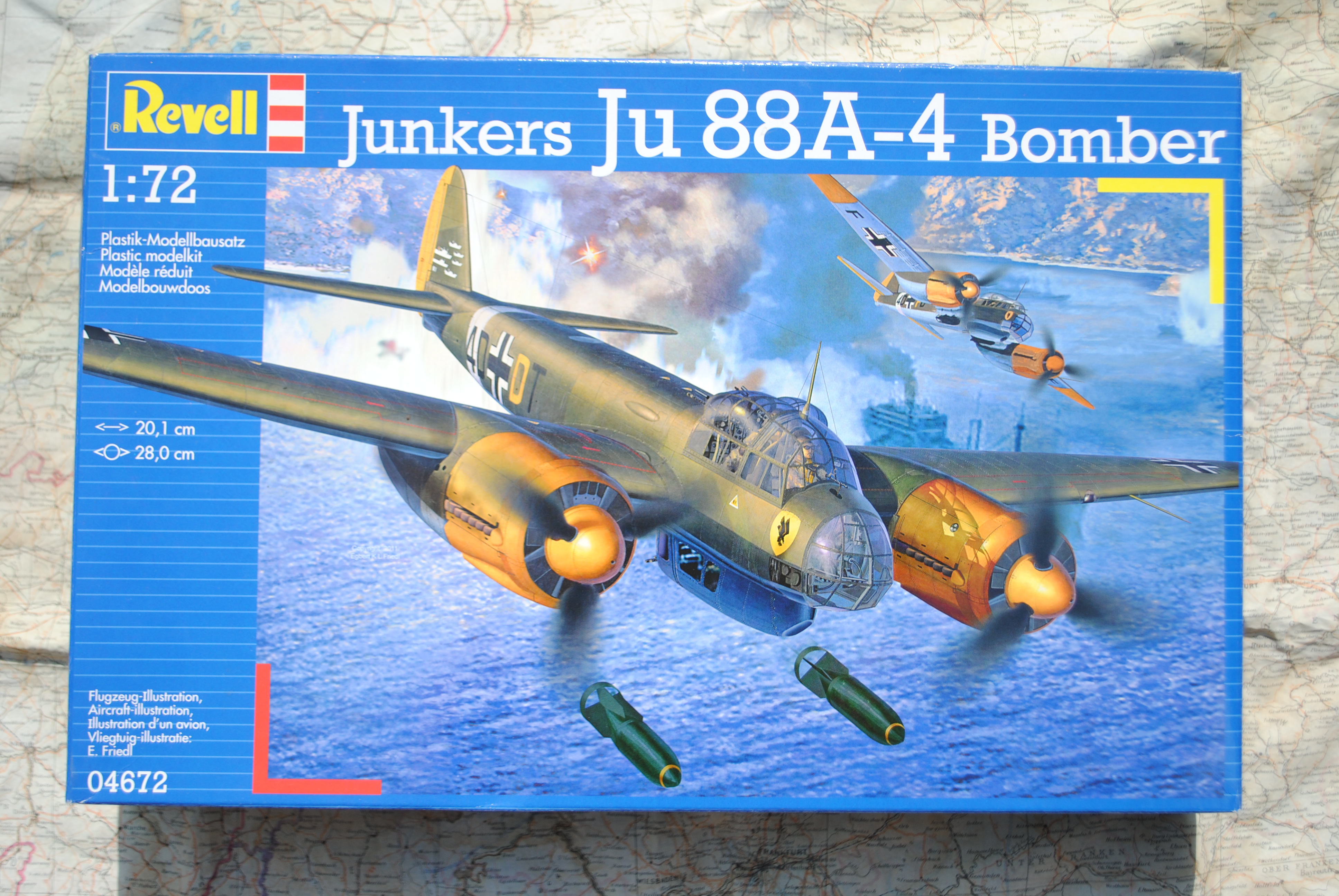 Revell 04672 Junkers Ju 88A bomber