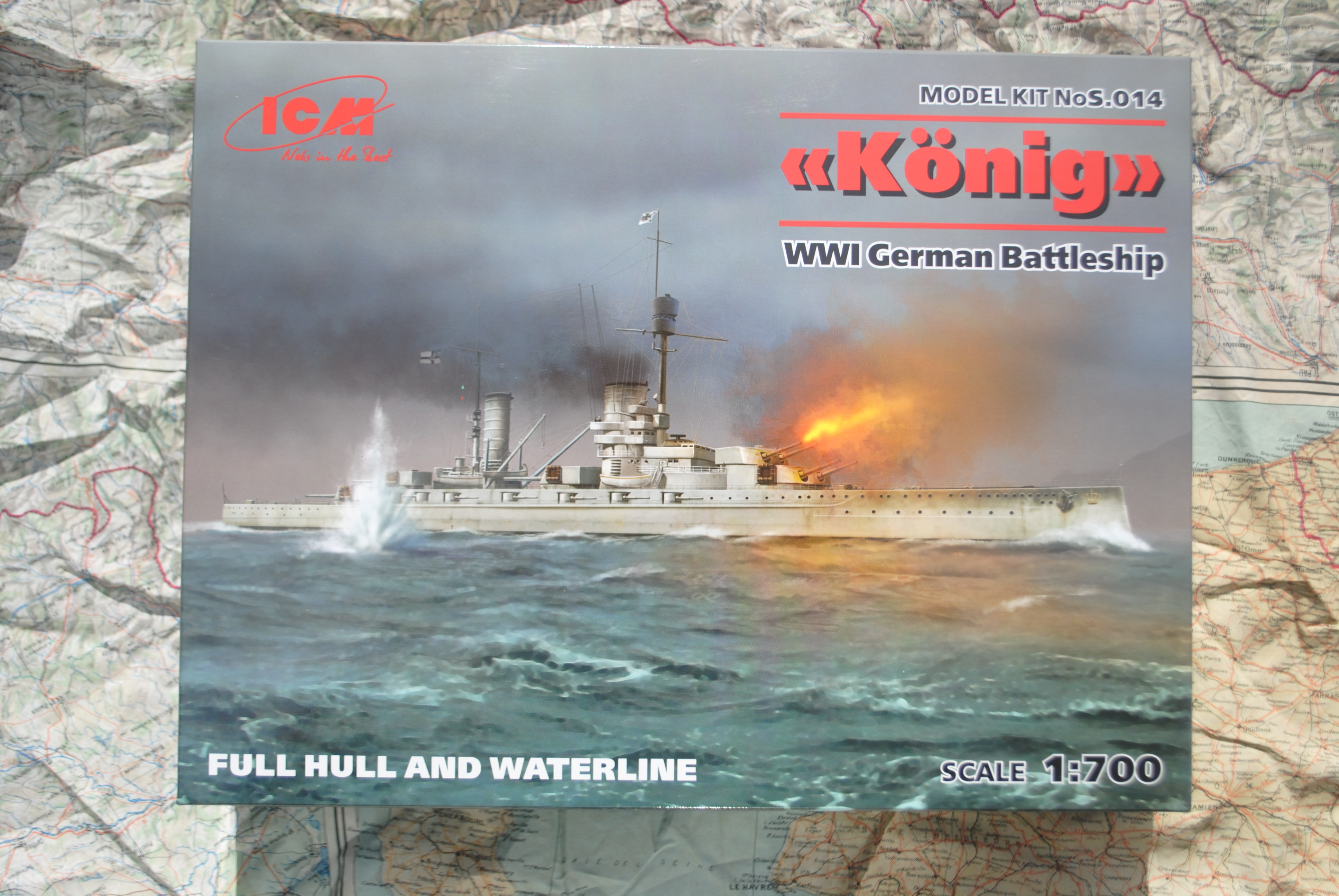 ICM S.014 König WWI German Battleship
