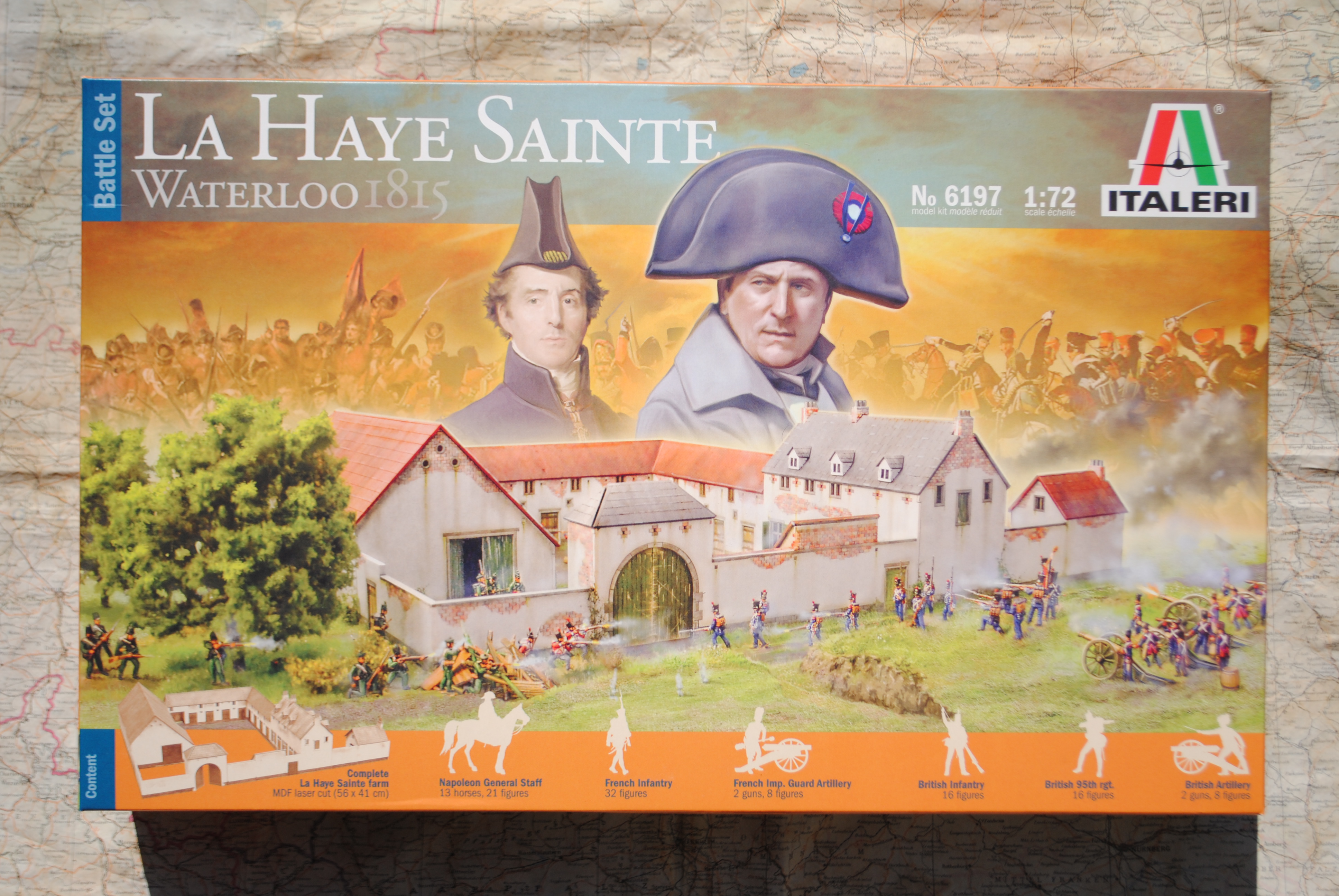 Italeri 6197 La Haye Sainte 'The Battle of Waterloo 1815'