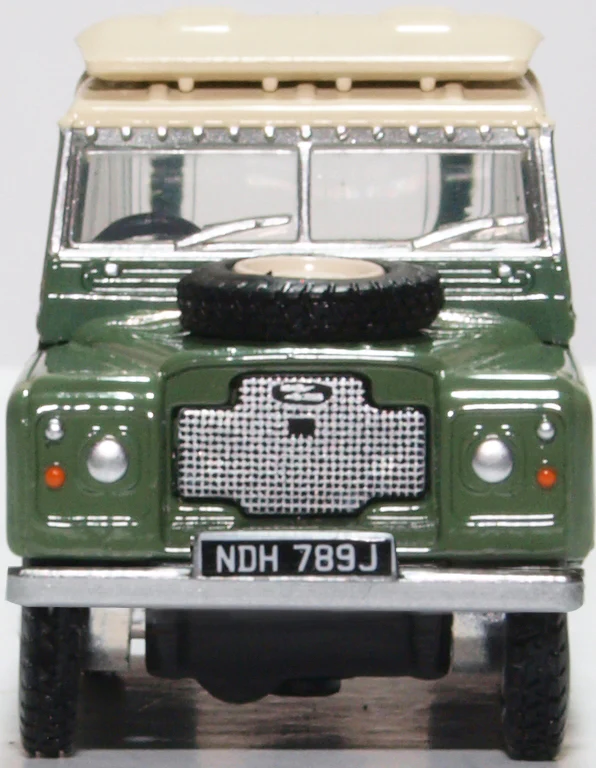 Oxford 76LR2AS003 Land Rover Series IIA Station Wagon Pastel Green