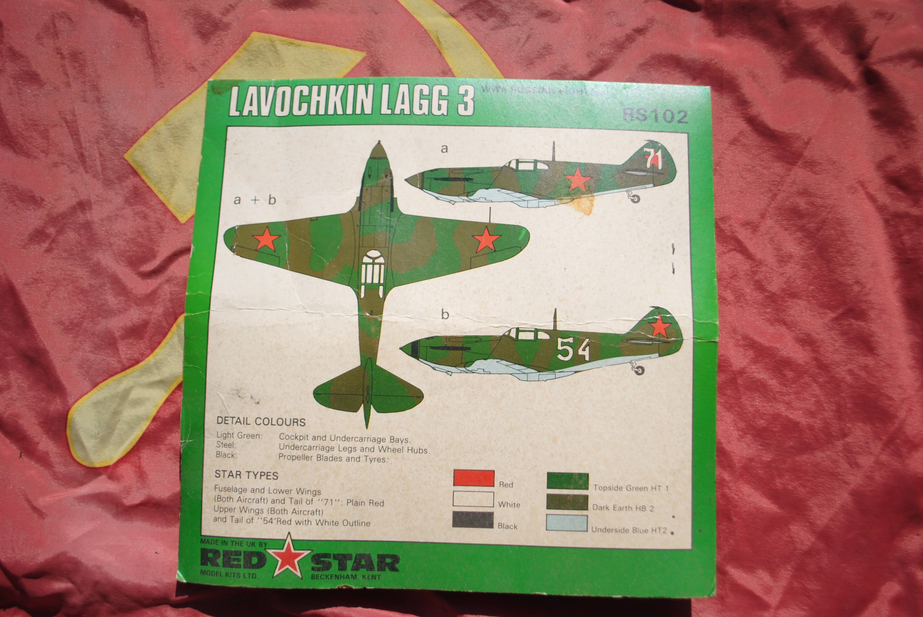 RED STAR RS102 Lavochkin LaGG 3