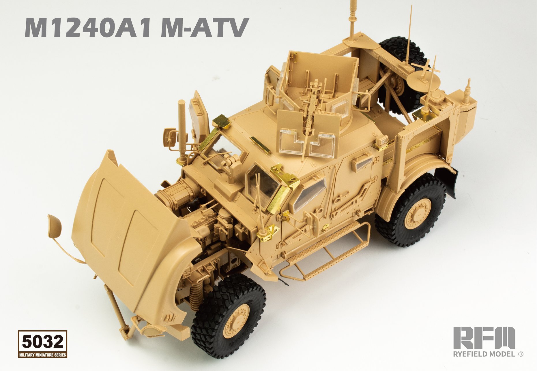 Details about   1/35 Rye Field Models US MRAP M-ATV M1240A1 #5032