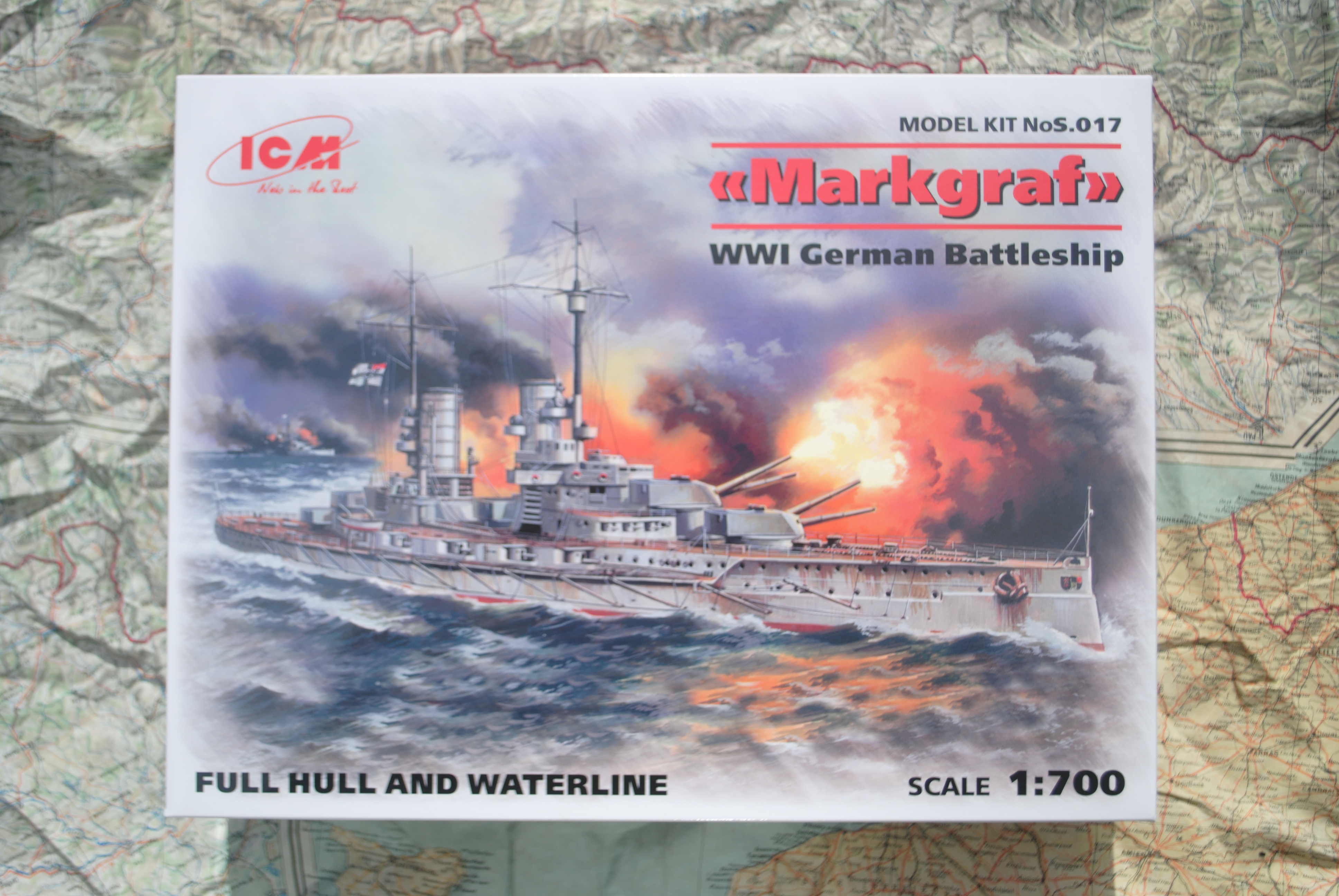 ICM S.017 Markgraf WWI German Battleship