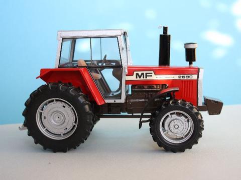 Maquette Tracteur : Massey Ferguson 2680