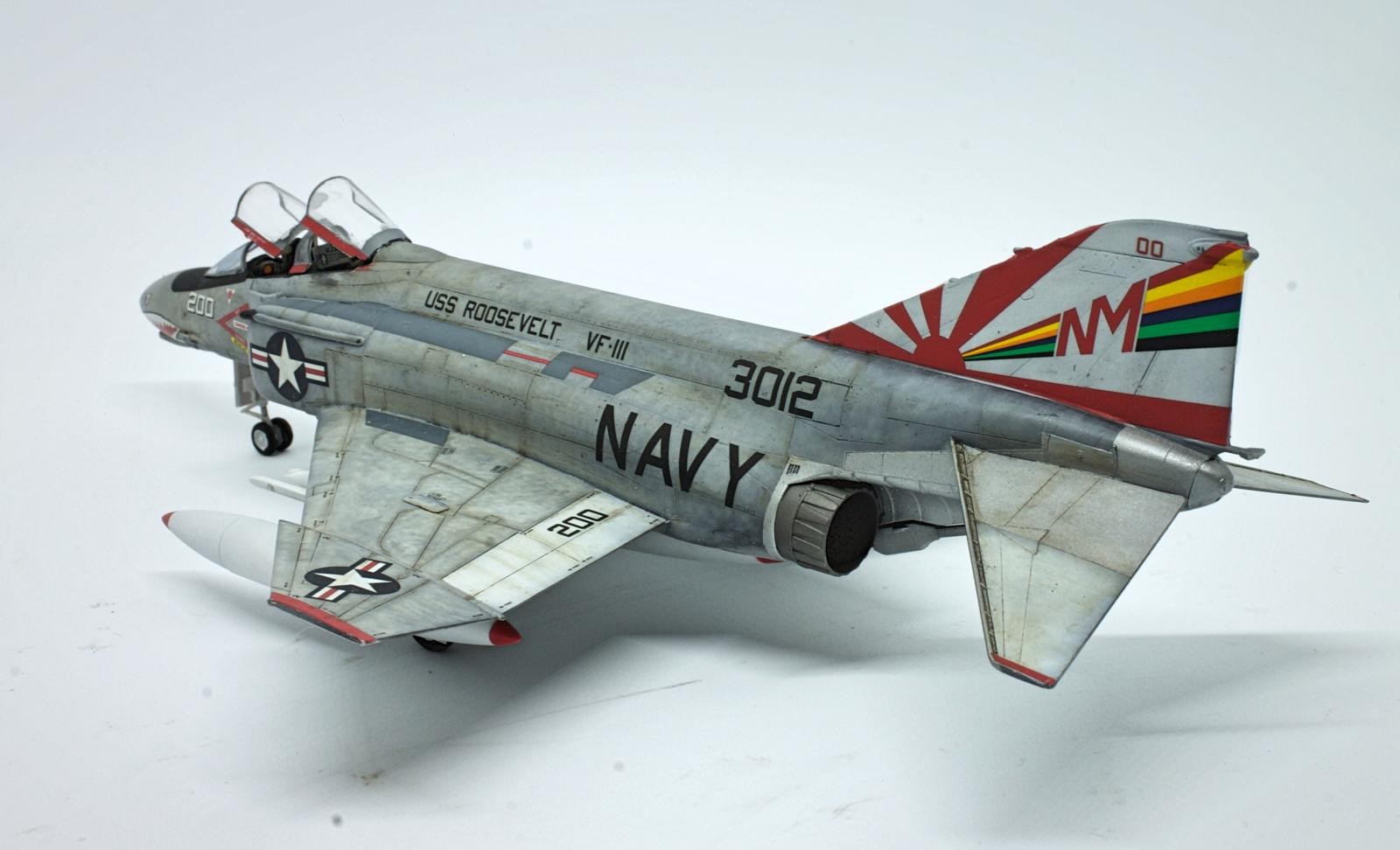 "F-4B/N Phantom II  1/72 Hasegawa E36