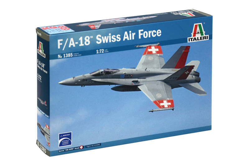 Italeri 1385 McDonnell Douglas F/A-18C Hornet 'Swiss Air Force'