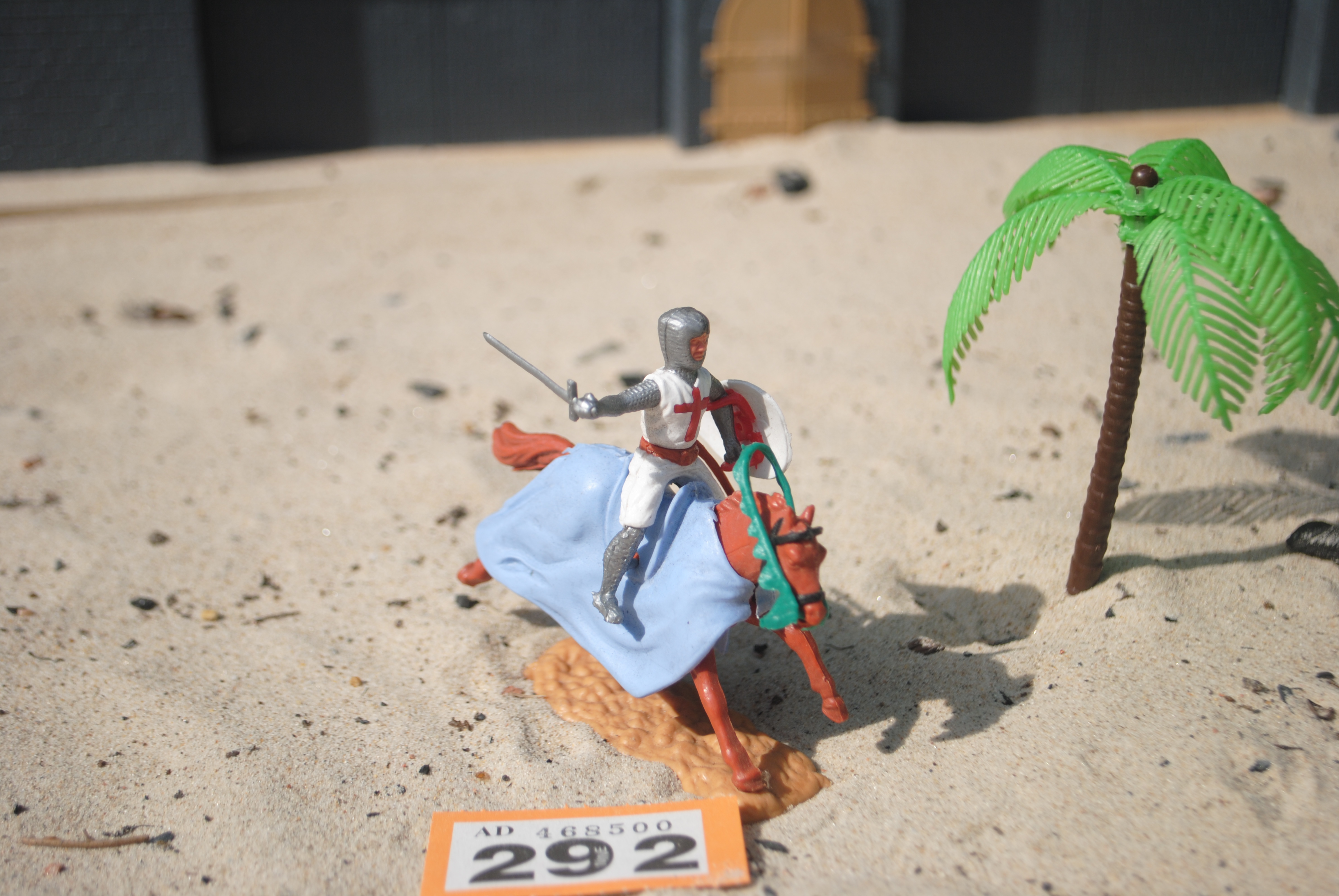 Timpo Toys O.292 Medieval Crusader Riding 2nd version