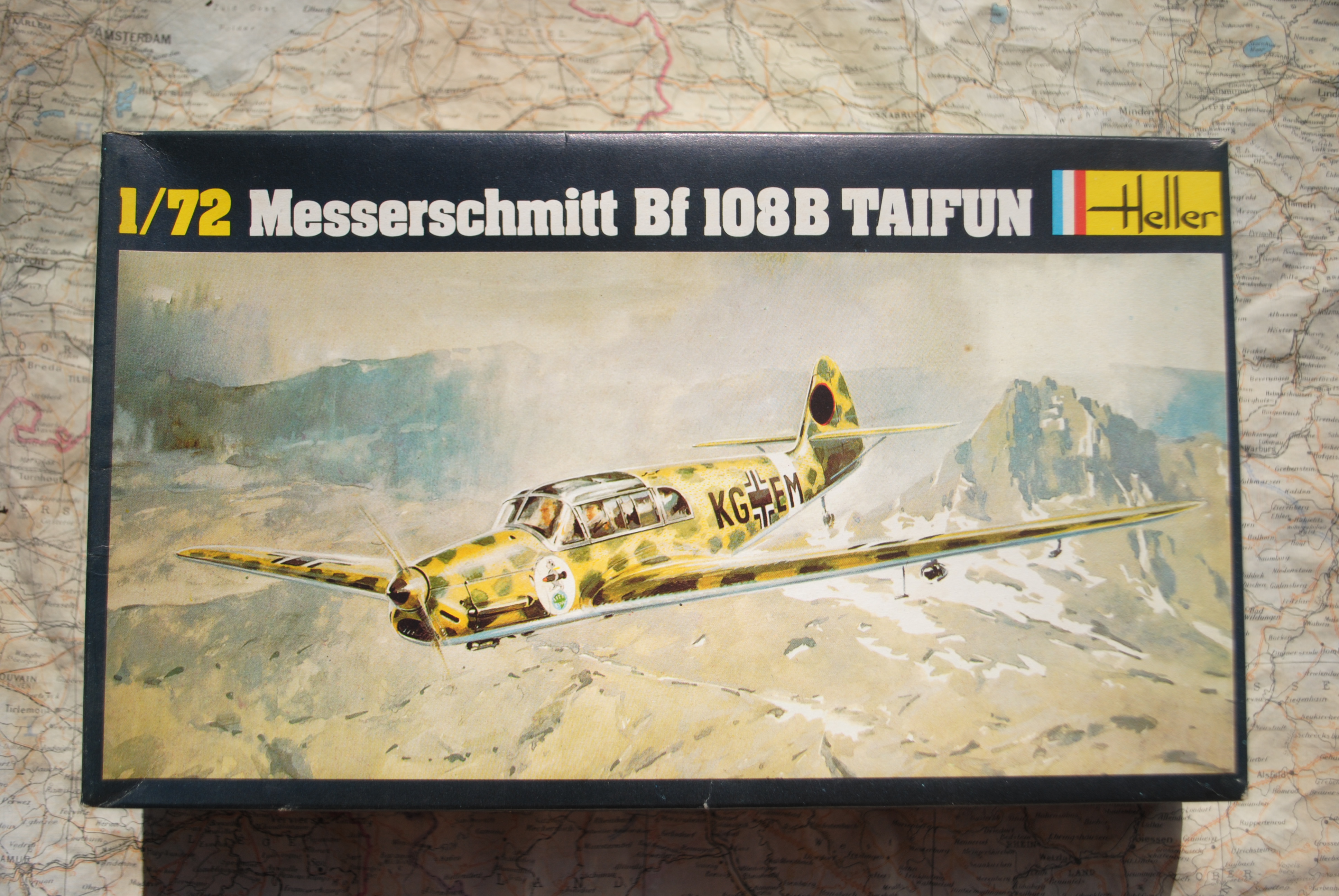 Heller 231 Messerschmitt Bf 108B 