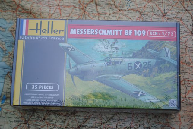 Heller 80236 1:72 Scale Messerschmitt BF 109/B1 C1 Model 