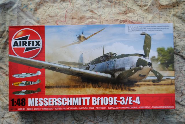 Airfix A051208 MESSERSCHMITT Bf109E-3/E-4