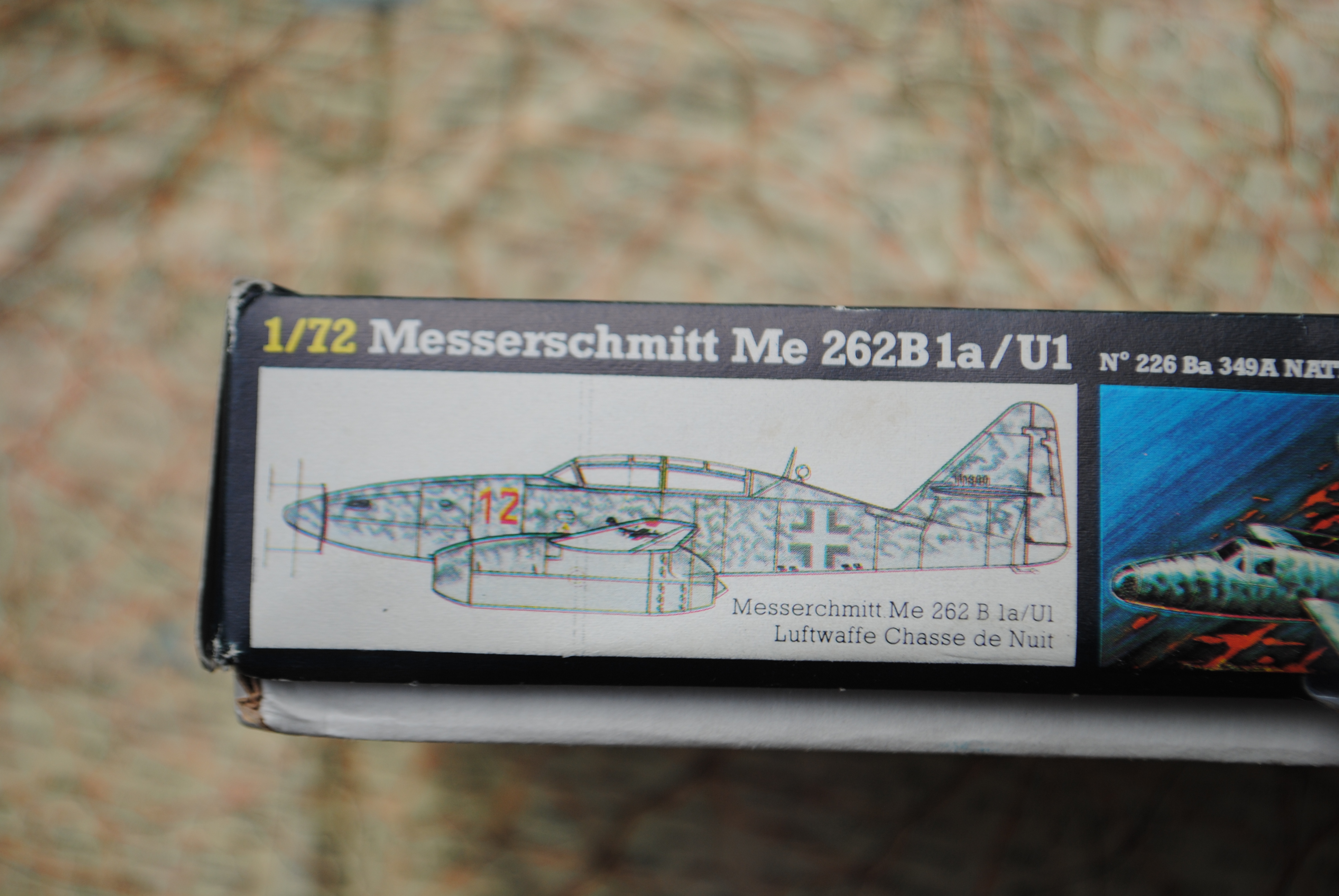 Heller 233 Messerschmitt Me 262 B-1a/U1