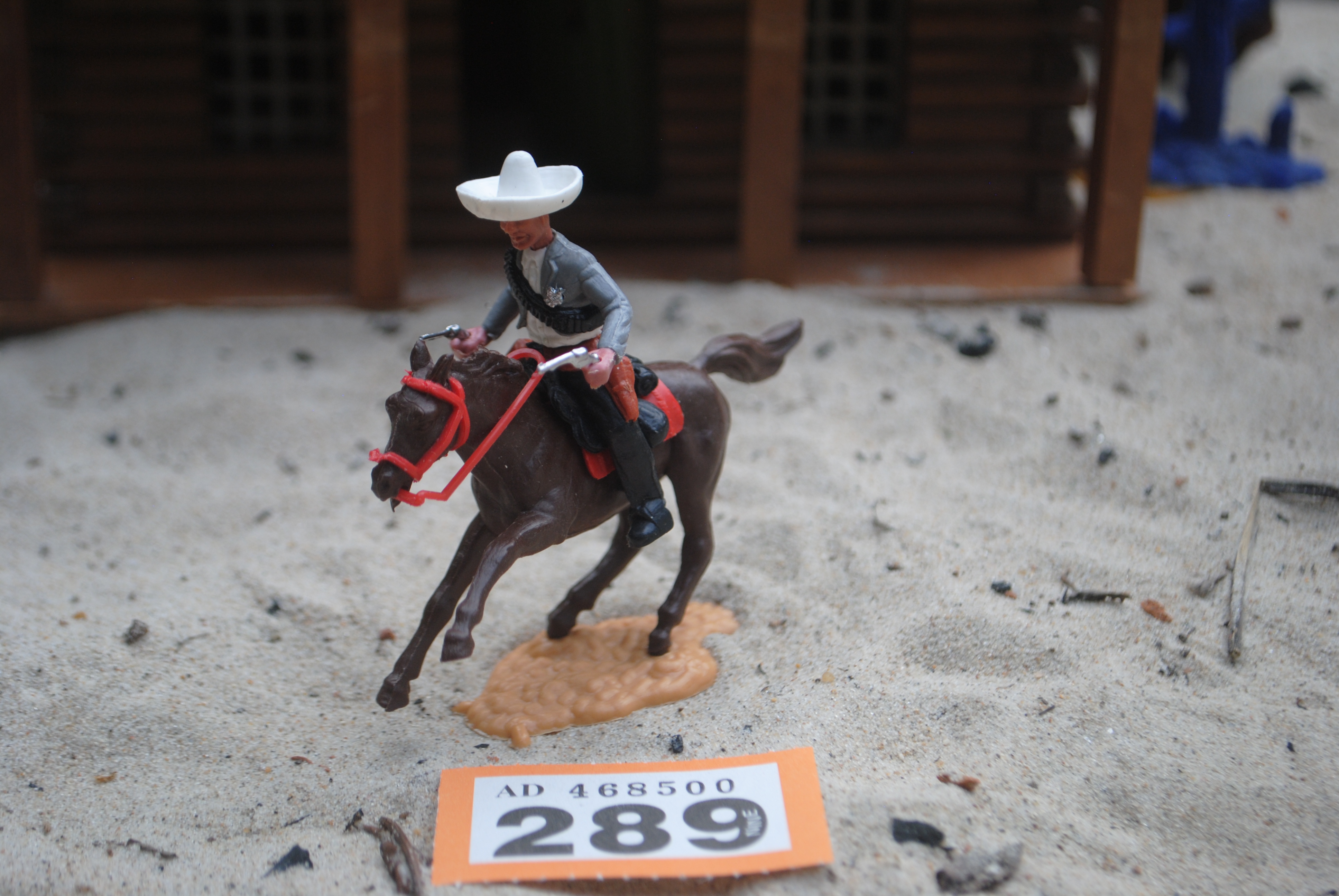 Timpo Toys O.289 Mexican Riding on Horse 2nd version 