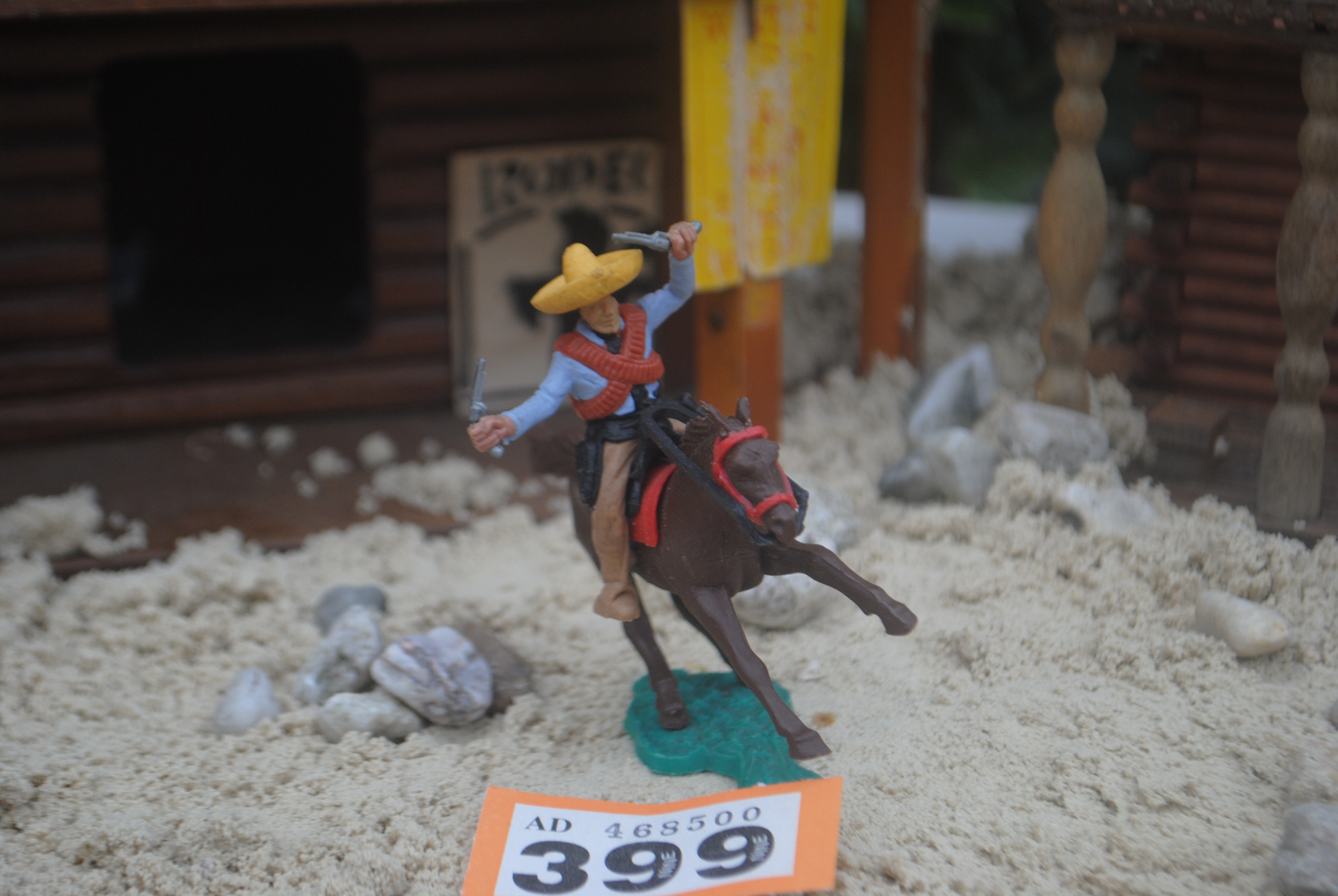 Timpo Toys O.399 Mexican Riding on Horse 2nd version 