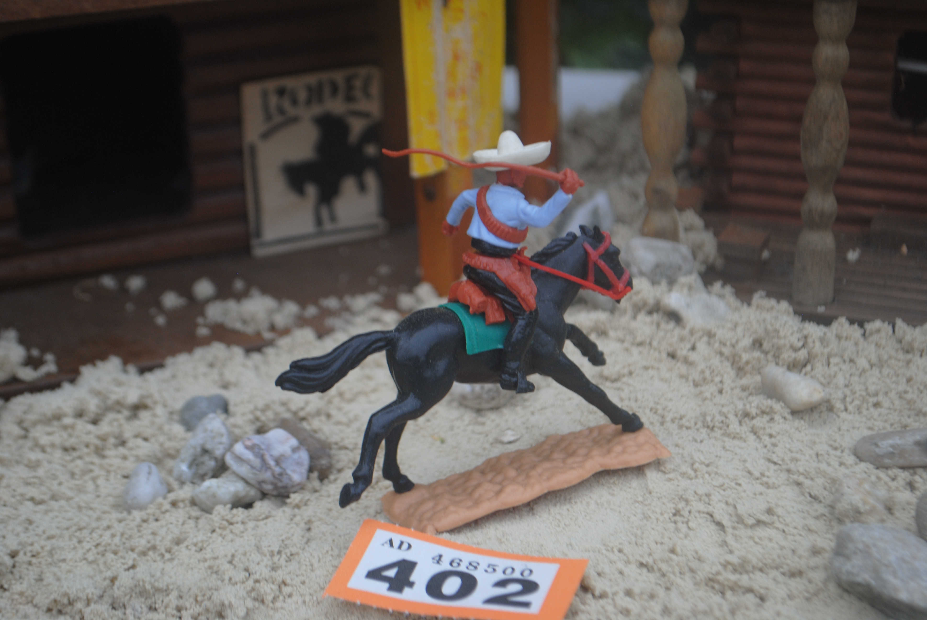 Timpo Toys O.402 Mexican Riding on Horse 2nd version 