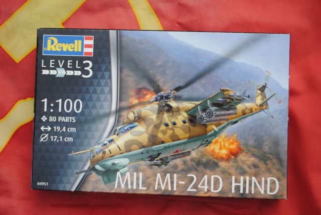 Revell 04951 MiL Mi-24D HIND 1:100