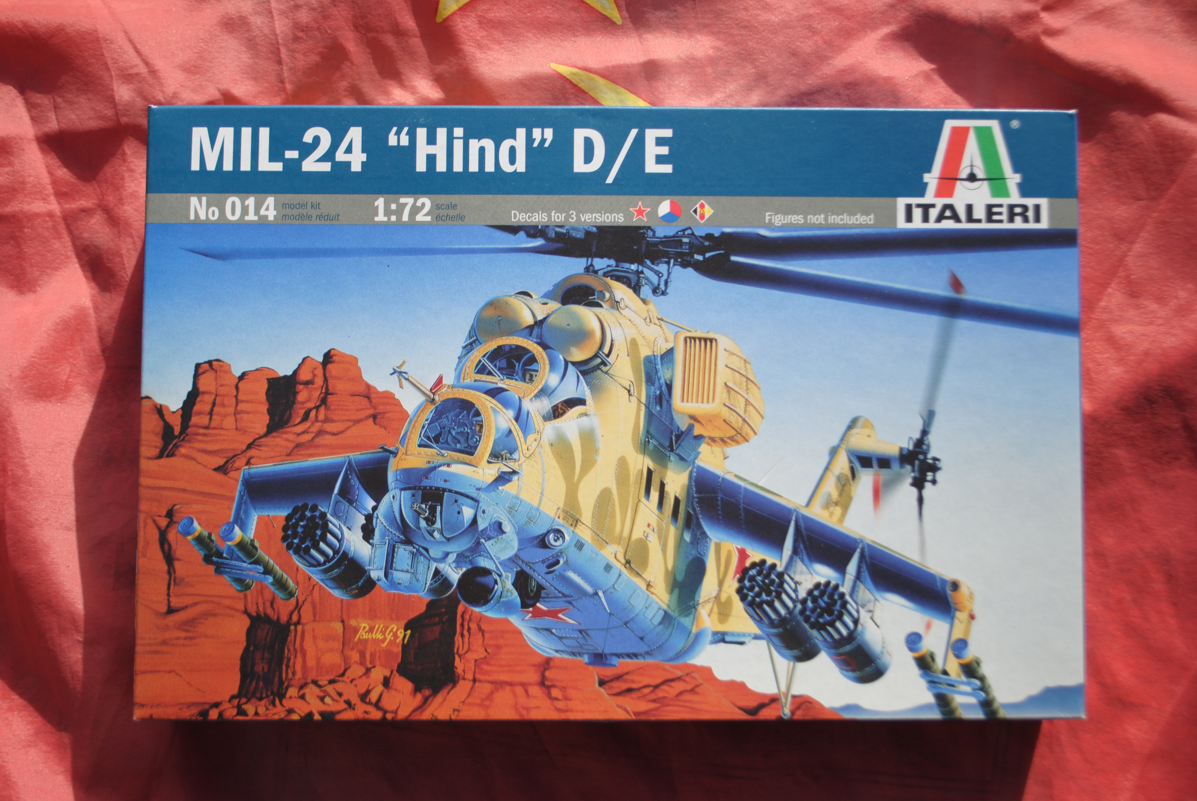 Italeri 014 Mil Mi-24D 'Hind' D/E