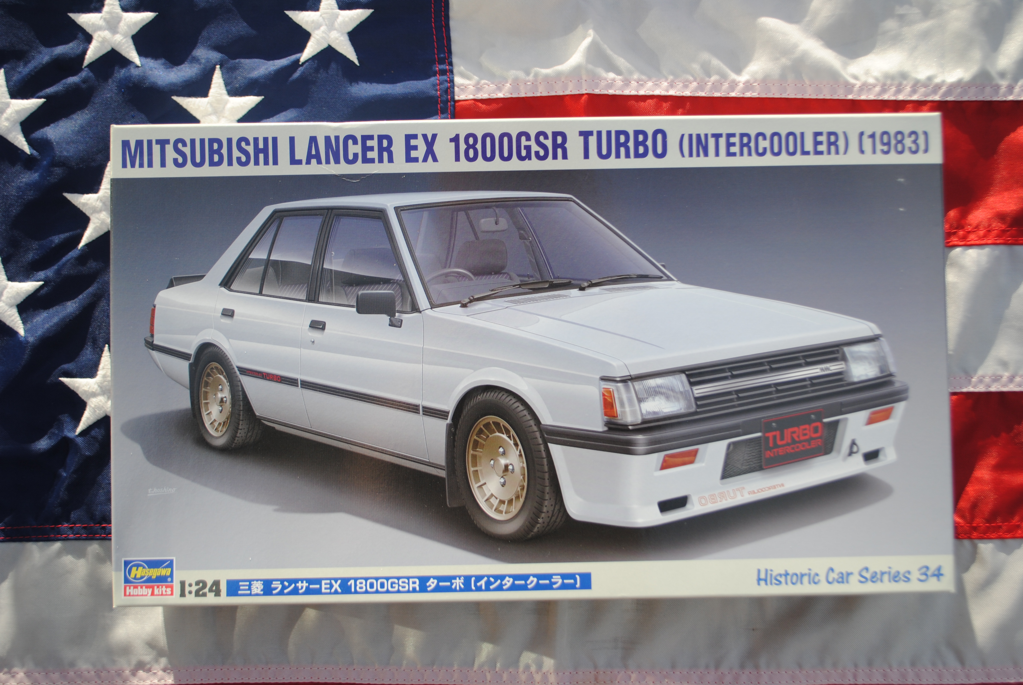Hasegawa HC-34 / 21134 Mitsubishi Lancer EX 1800GSR Turbo 'Intercooler' 1983
