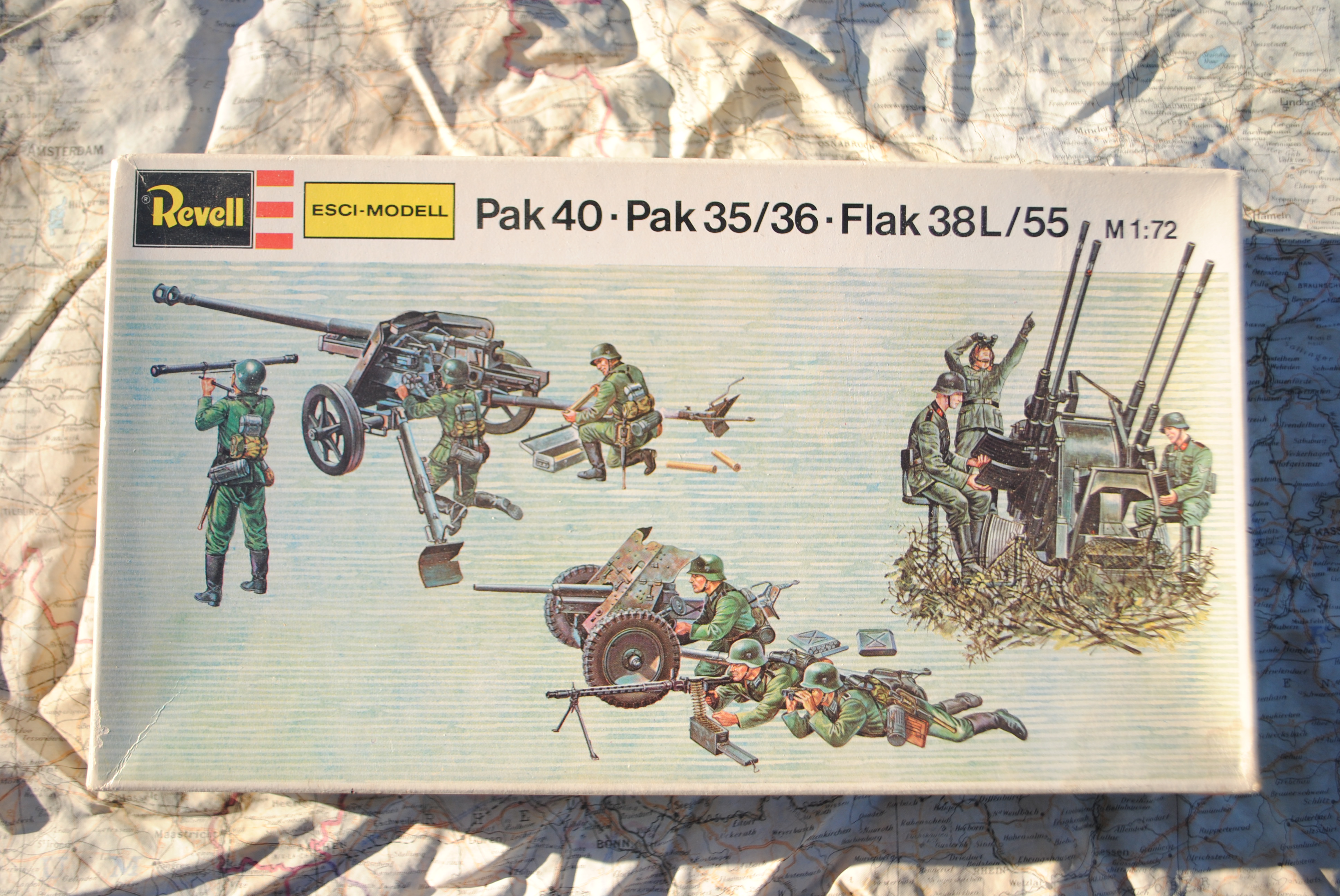 Revell H-2317 Pak 40, Pak35/36, Flak 38L/55