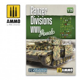 Ammo by Mig A.MIG-8061 Panzer Divisions WWII decals