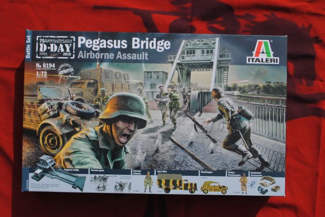 Italeri 6194 Pegasus Bridge Airborne Assault D-Day 6th June 1944 Normandy