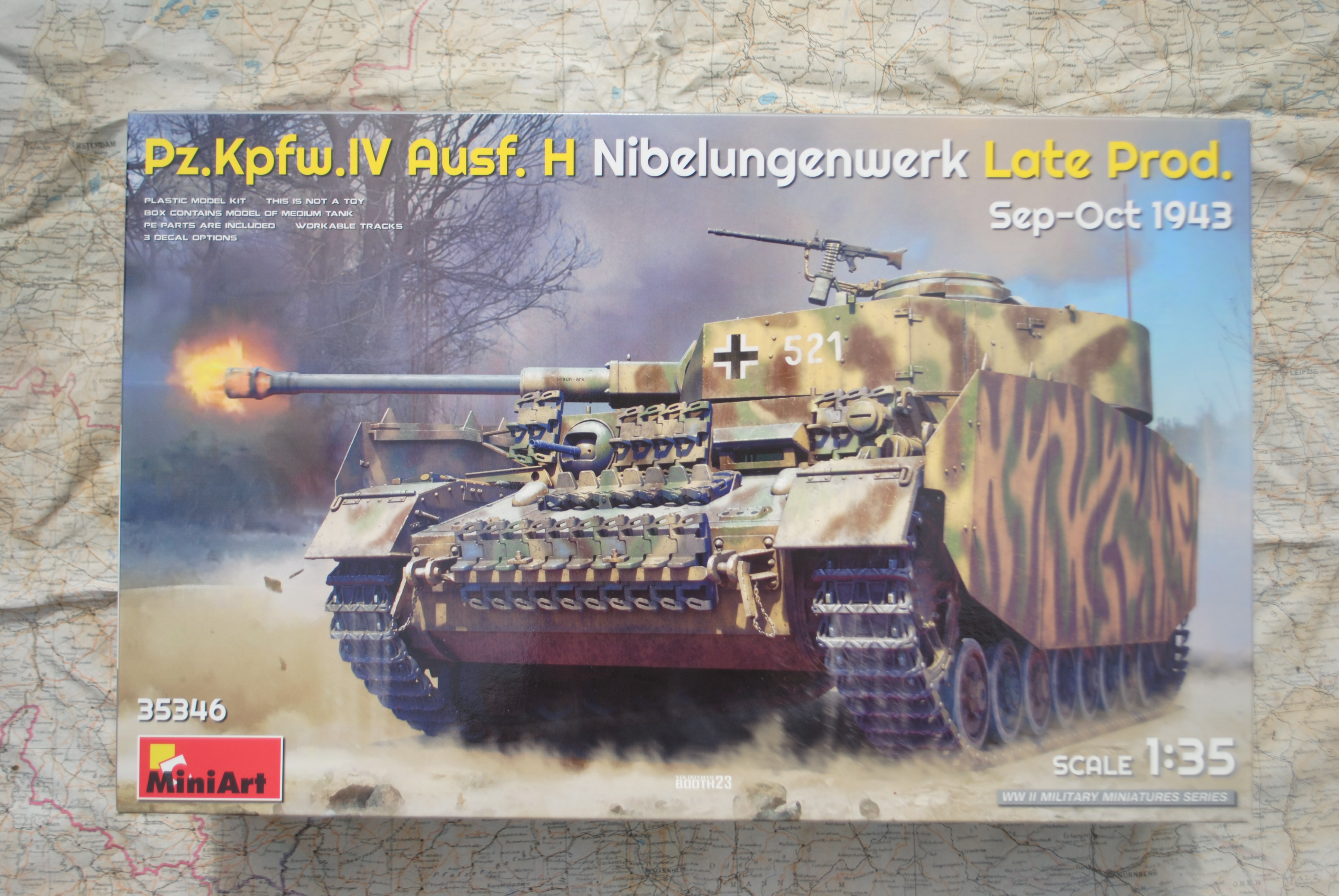 MiniArt 35346 Pz.Kpfw.IV Ausf. H Nibelungenwerk Late Prod. Sep-Oct 1943
