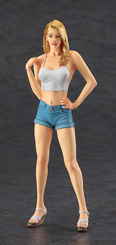 Hasegawa SP484 / 52284 Real Figure Collection No.6 Blond Girl Vol.3 Resin Model
