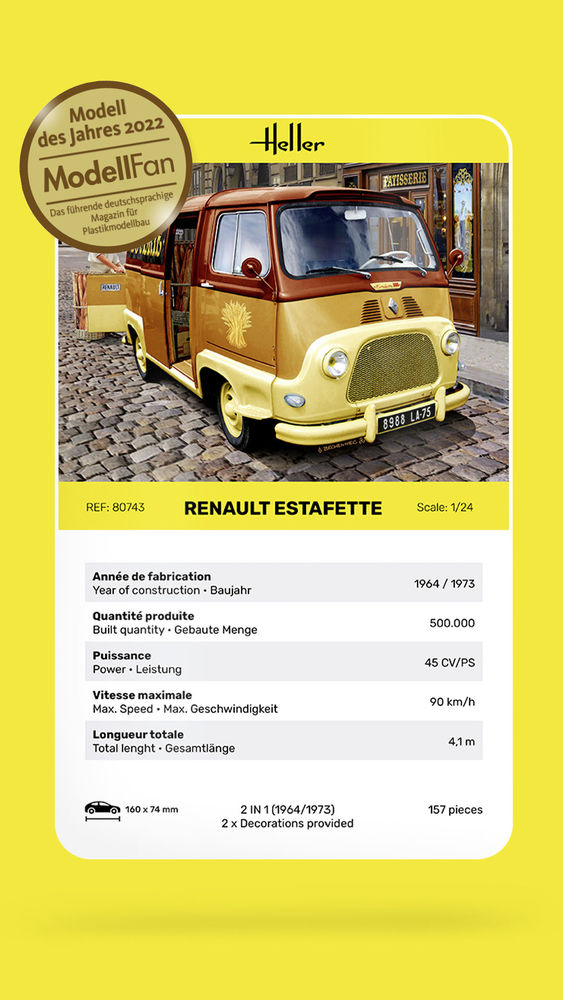 Heller 80743 Renault Estafette