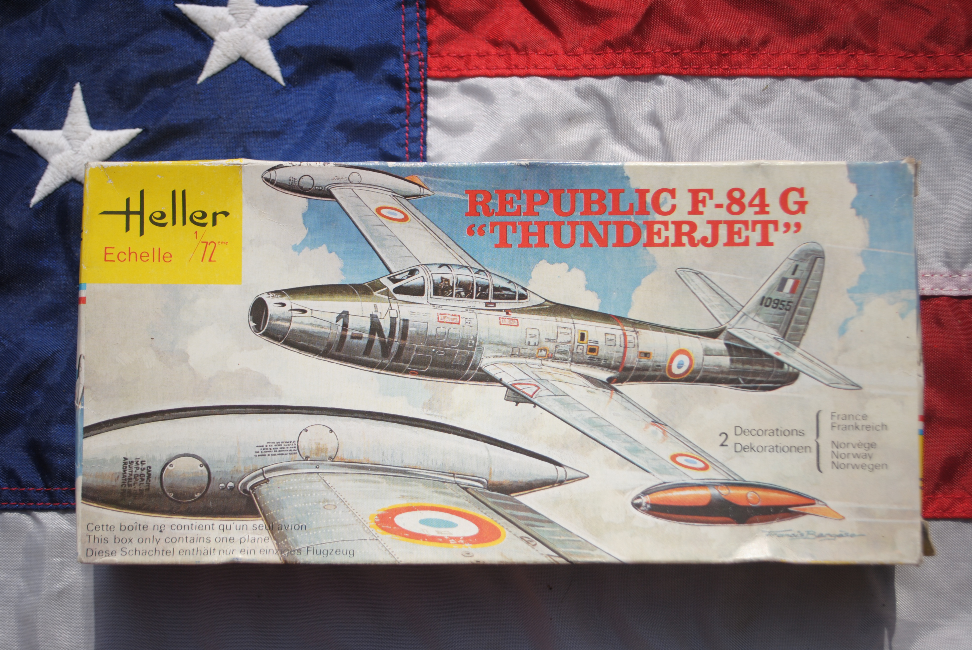 Heller 207 Republic F-84 G Thunderjet