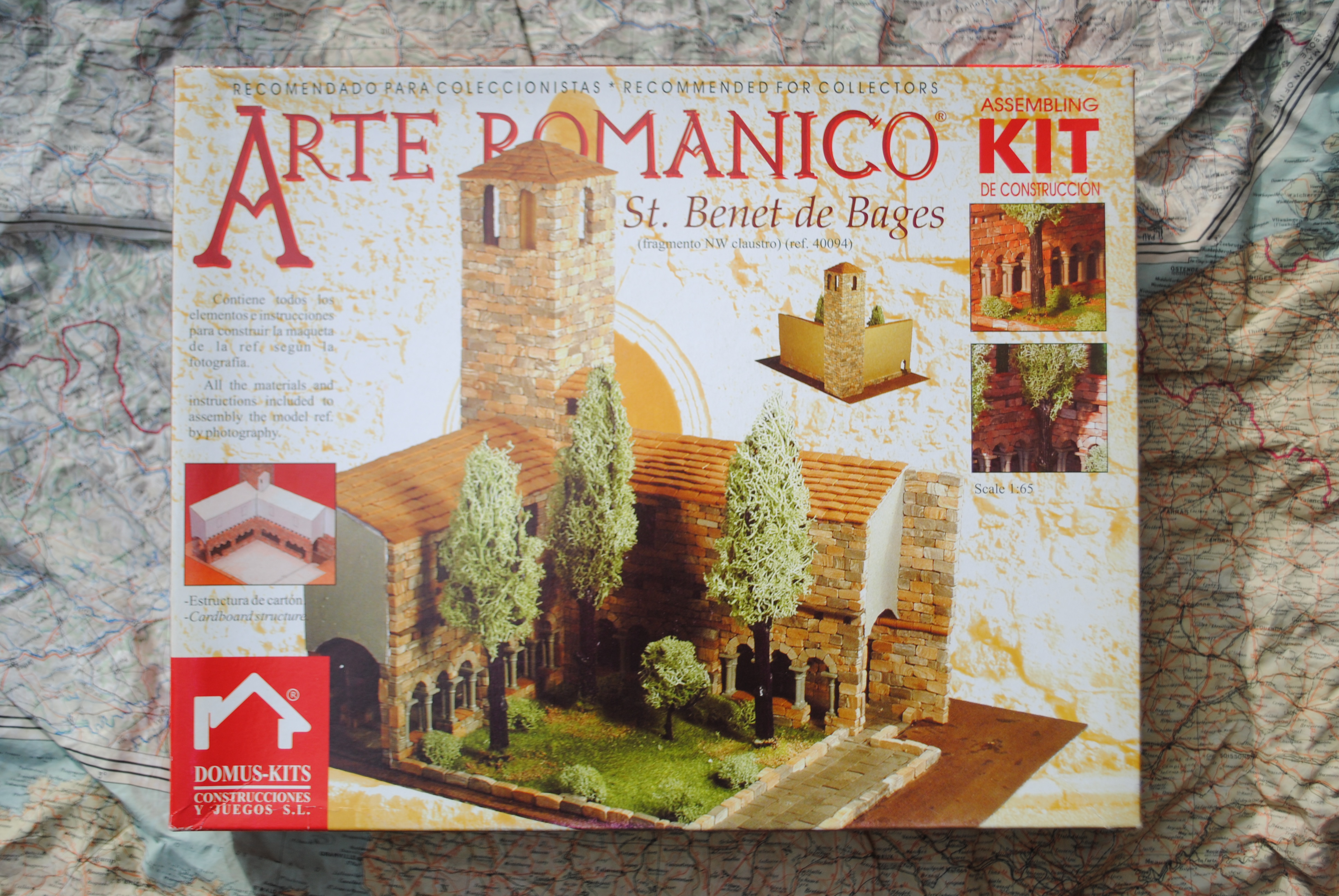 Domus Kits Domus Kits40099 2637 Piezas Romanica 22 St. Joan De Boi Churche  Modelo, Escala 1:87 - Promohobby