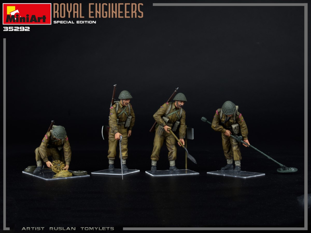 Mini Art 35292 ROYAL ENGINEERS. SPECIAL EDITION