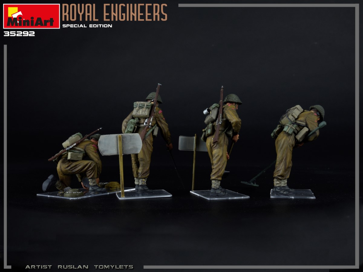Mini Art 35292 ROYAL ENGINEERS. SPECIAL EDITION