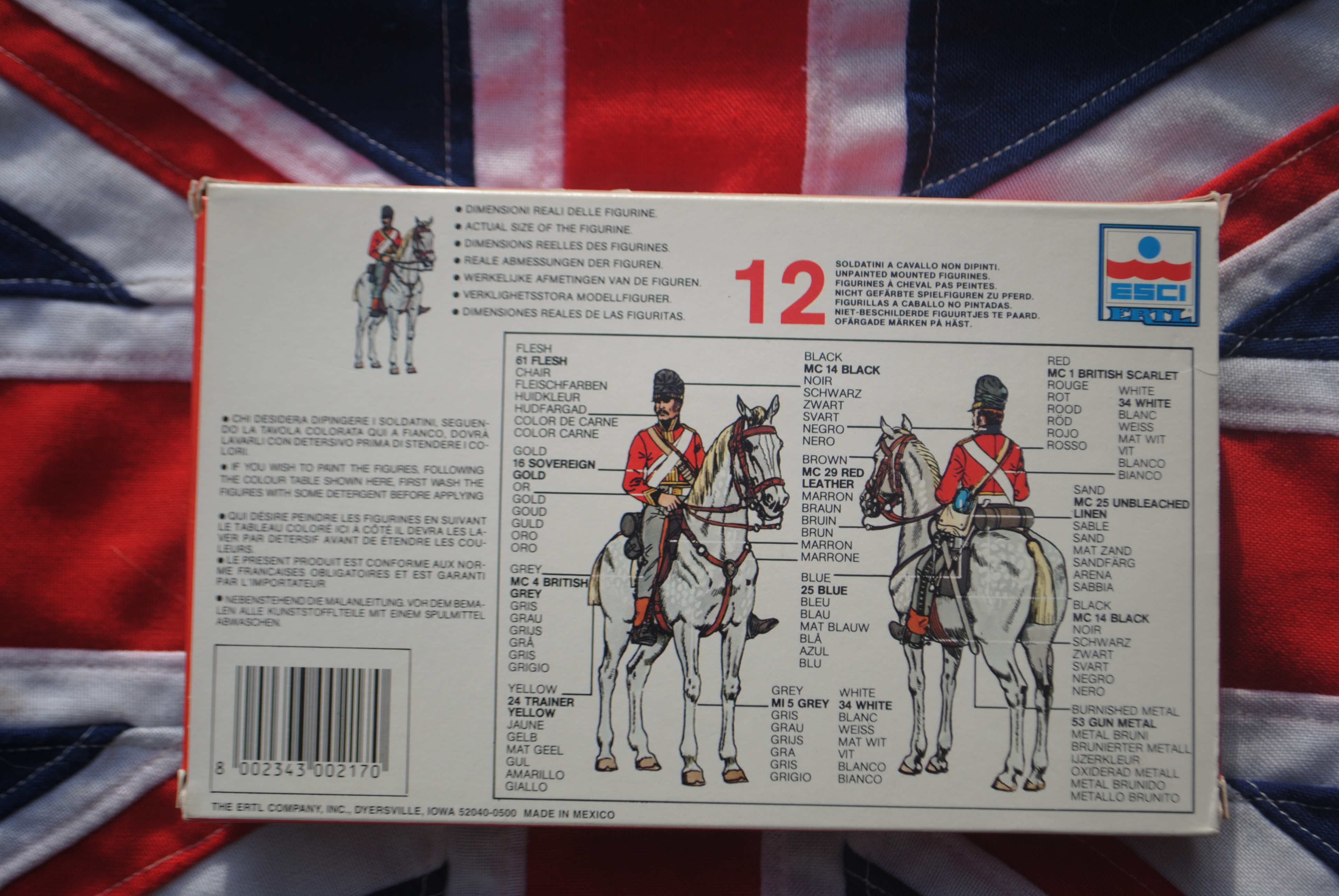 ESCI/ERTL 217 Scots Greys British Cavalry 