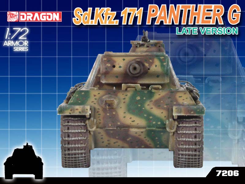 Dragon 7206 Sd.Kfz.171 PANTHER Ausf.G 'Late Version'