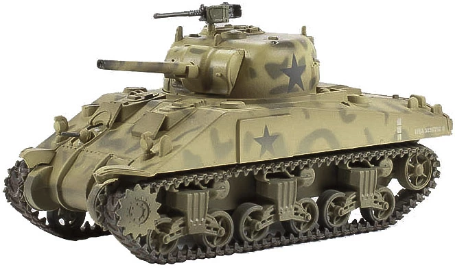 Easy Model 36253 Sherman M4 Middle Tank, U.S. Army, 4th Armoured Division